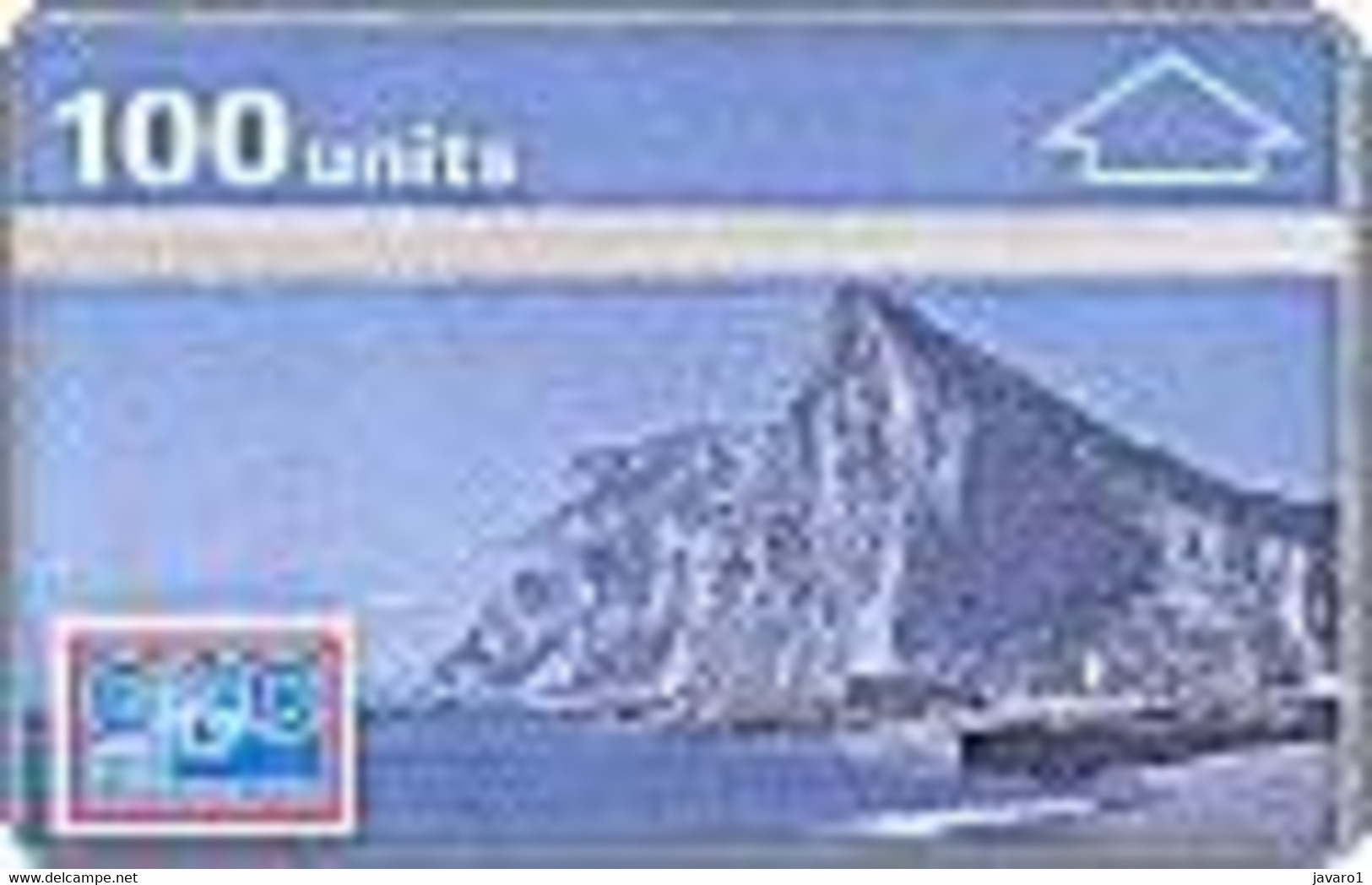 GIBRALTAR : GIB008/2 100u. (6 Different Pictures) USED - Gibilterra