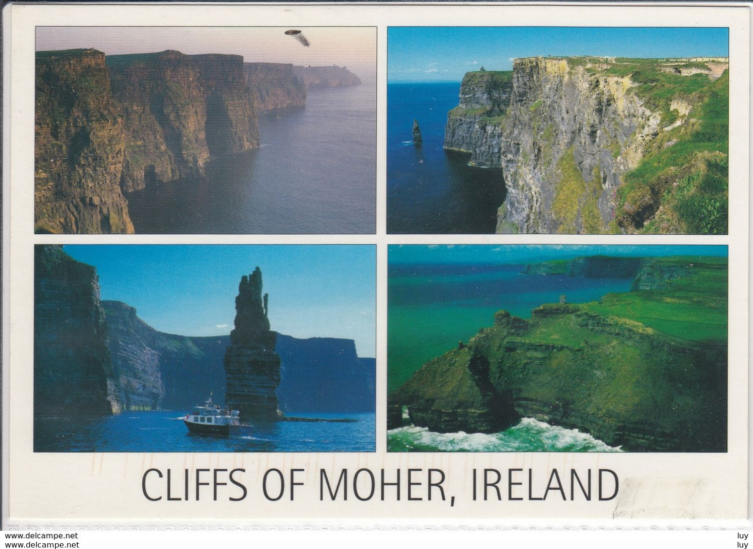 IRELAND  CLIFFS OF MOHER  MULTI VIEW   USED NICE STAMP - Clare