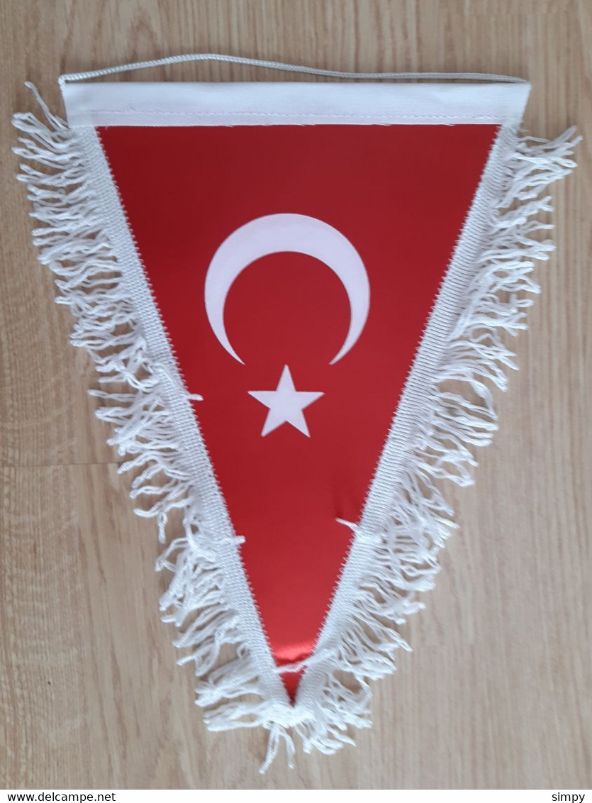 Captain Pennant TURKEY Handball Federation 22x33cm - Handball