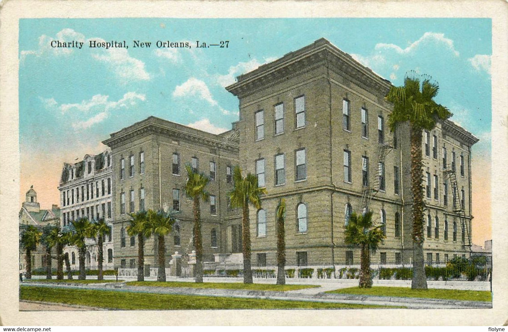 New Orleans - Nouvelle Orléans - Charity Hospital - Hôpital - Usa - United States Of America - New Orleans
