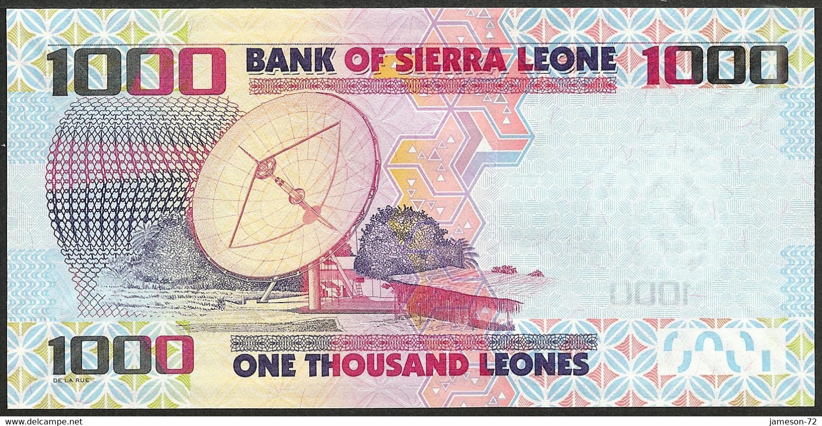 SIERRA LEONE - 1000 Leones 2010 P# 30 Africa Banknote - Edelweiss Coins - Sierra Leone