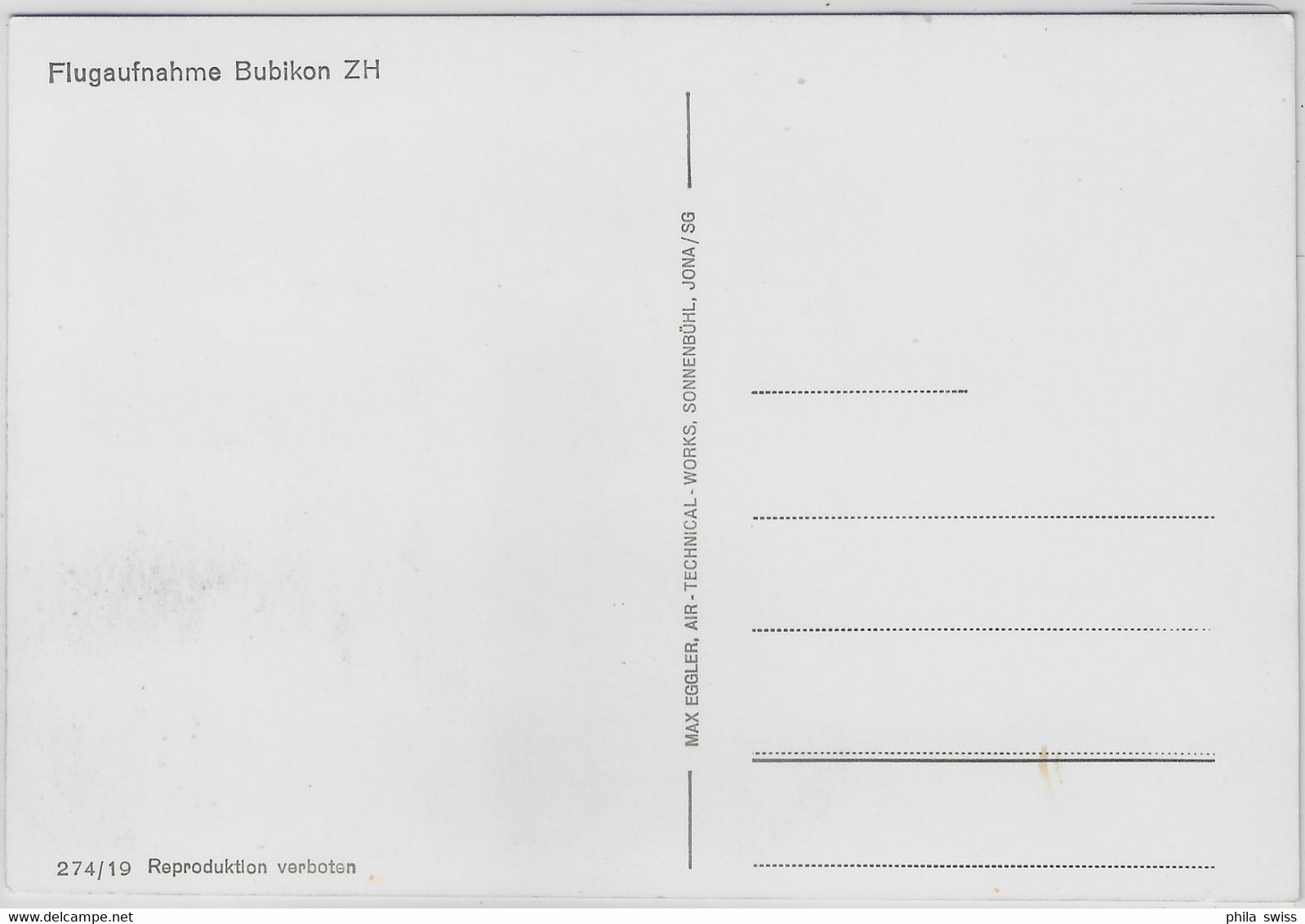 Flugaufnahme Bubikon ZH - Bubikon