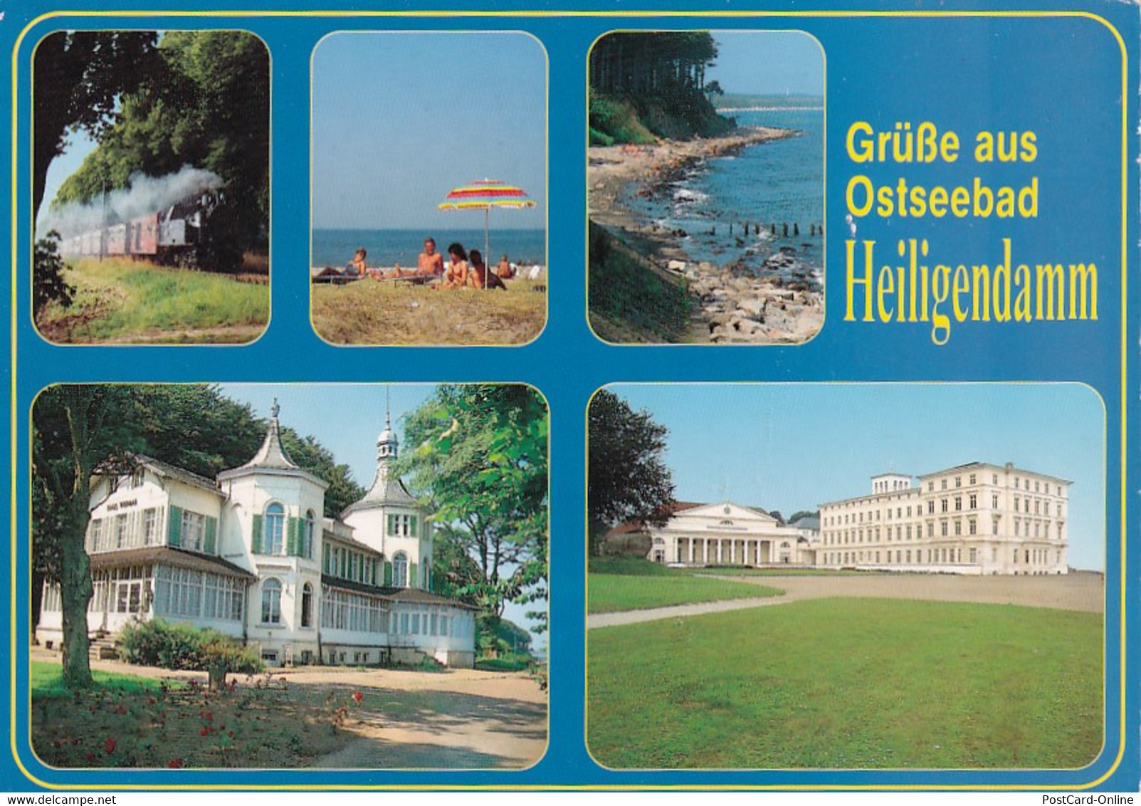 2883 - Deutschland - Ostseebad Heiligendamm , Mehrbildkarte - Gelaufen 1995 - Heiligendamm