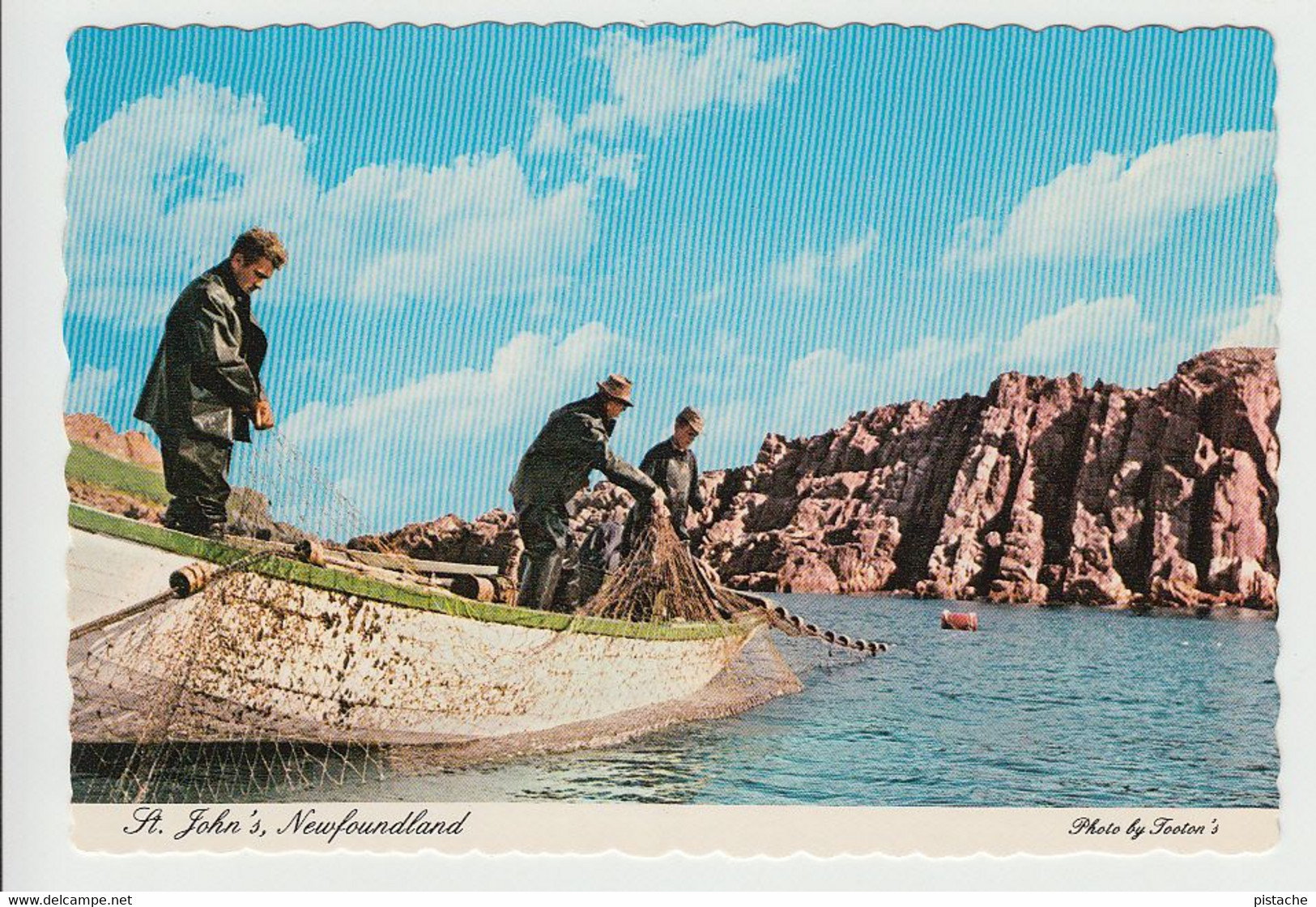 Newfoundland  Labrador Canada - St. John's - Fishermen - Unused - Size 6 X 4 In - 2 Scans - St. John's