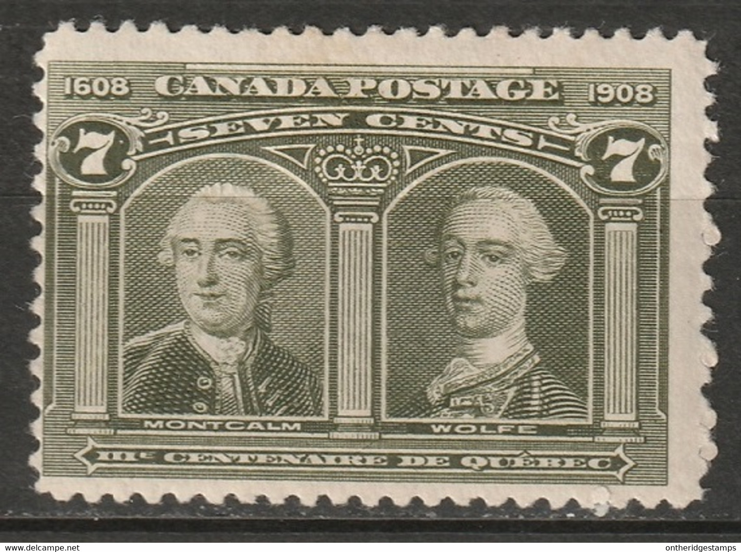 Canada 1908 Sc 100  MH* - Ungebraucht