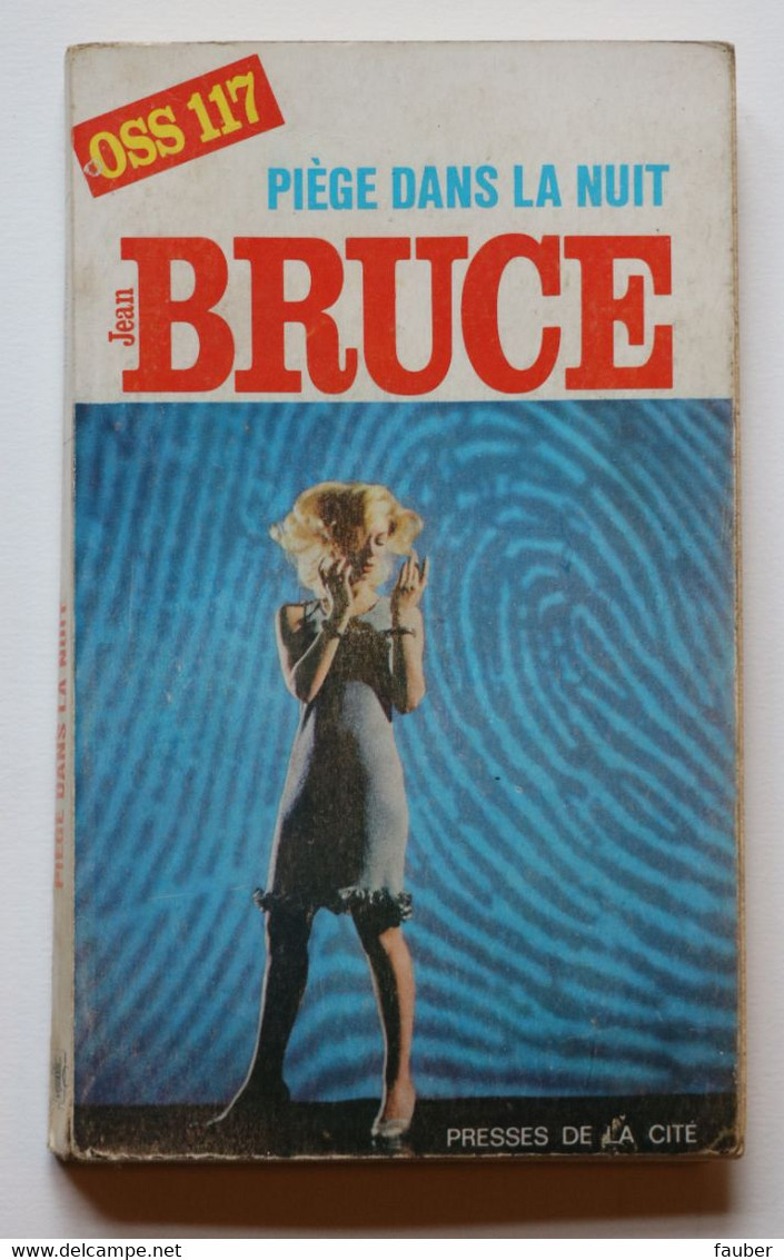 "Piège Dans La Nuit  " De Jean Bruce   N° 181  Collection Jean Bruce  EO De 1967 - OSS117