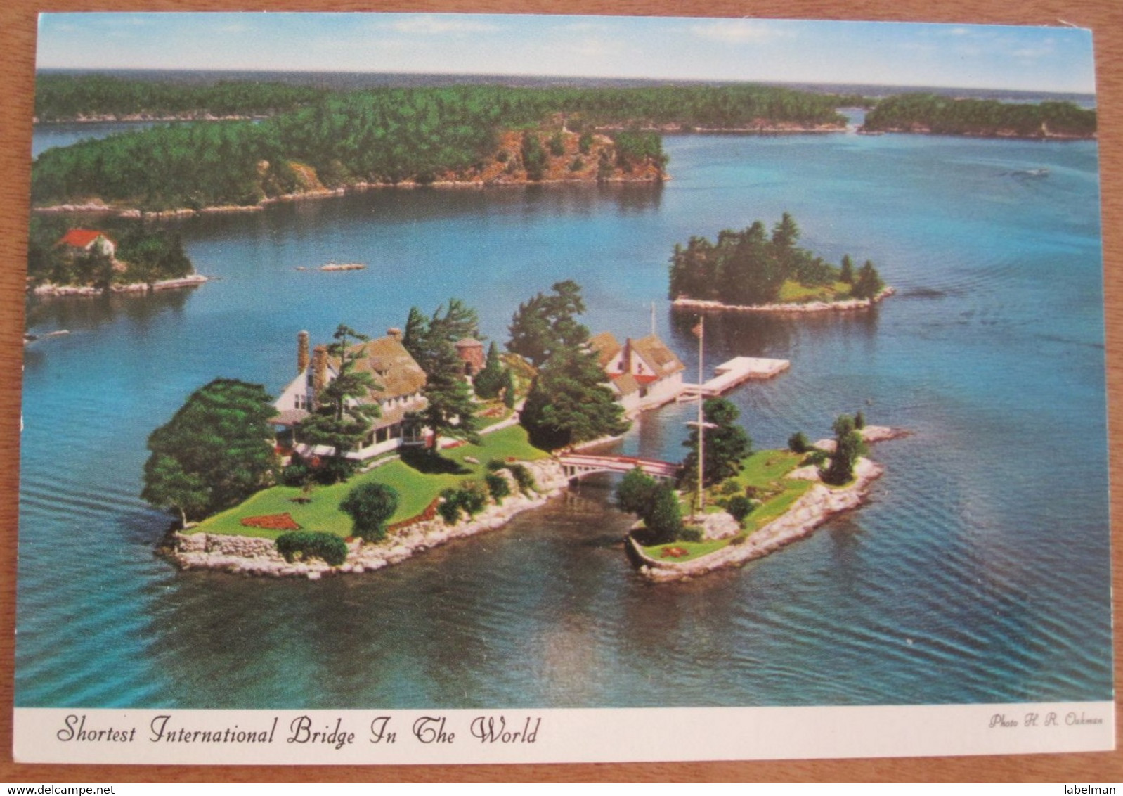 1000 ISLANDS SEA WAY MORRISBURG PARK ONTARIO ST LAWRENCE CANADA ANSICHTSKARTE CARTOLINA POSTCARD PC CP AK CARTE POSTALE - Nelson