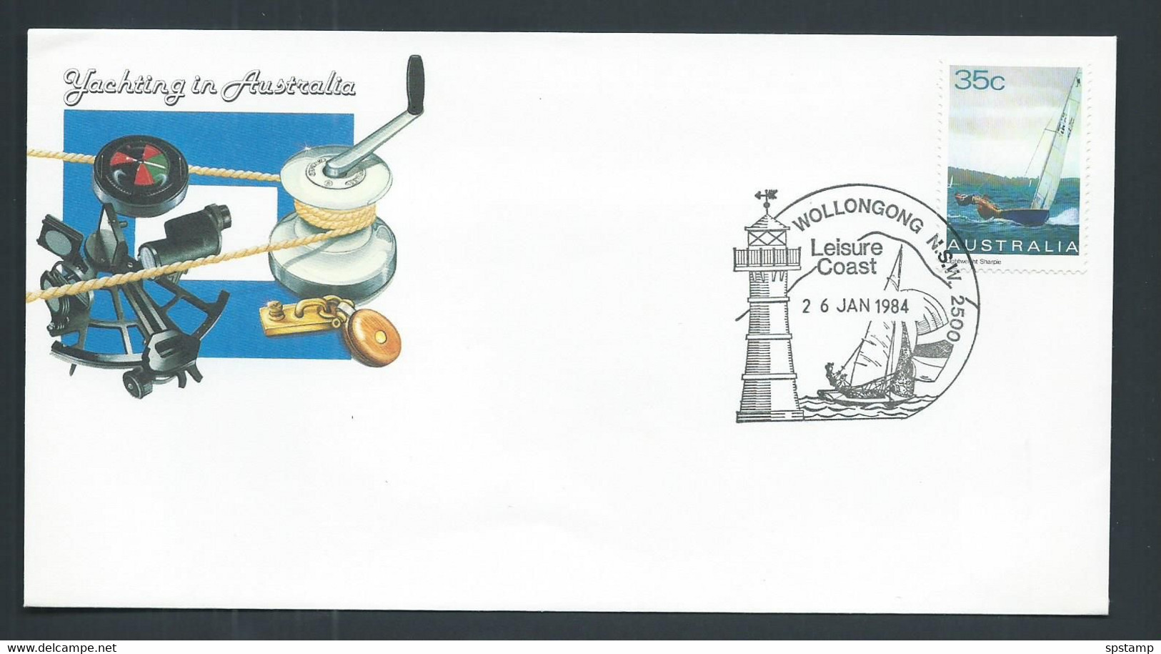 Australia 1981 Yachting Set Of 4 On FDC , 4 Singles On FDC (one Private) + 2 Covers Special Postmarks - Otros & Sin Clasificación