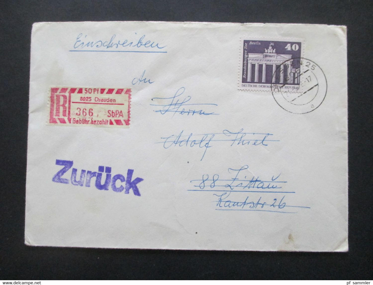 DDR 1970er Jahre Insgesamt 28 Belege Wertbriefe / Einschreiben! Schöne Frankaturen / Auch Einheiten! Stöberposten! - Lettres & Documents