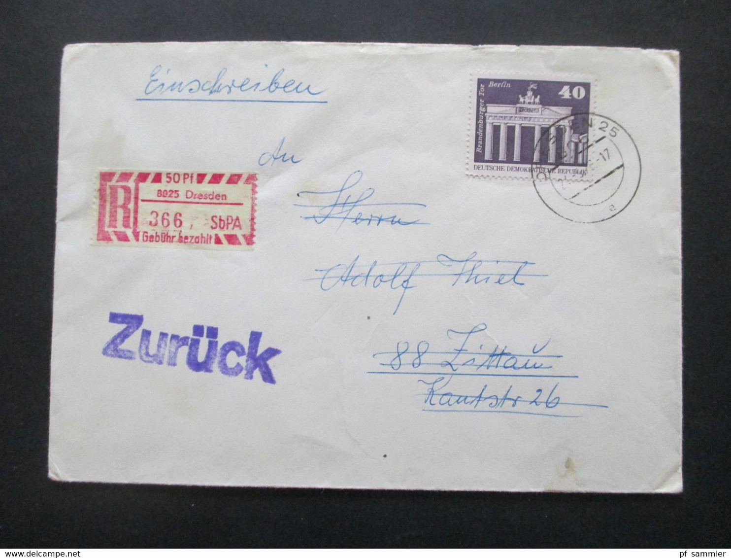 DDR 1970er Jahre Insgesamt 28 Belege Wertbriefe / Einschreiben! Schöne Frankaturen / Auch Einheiten! Stöberposten! - Briefe U. Dokumente