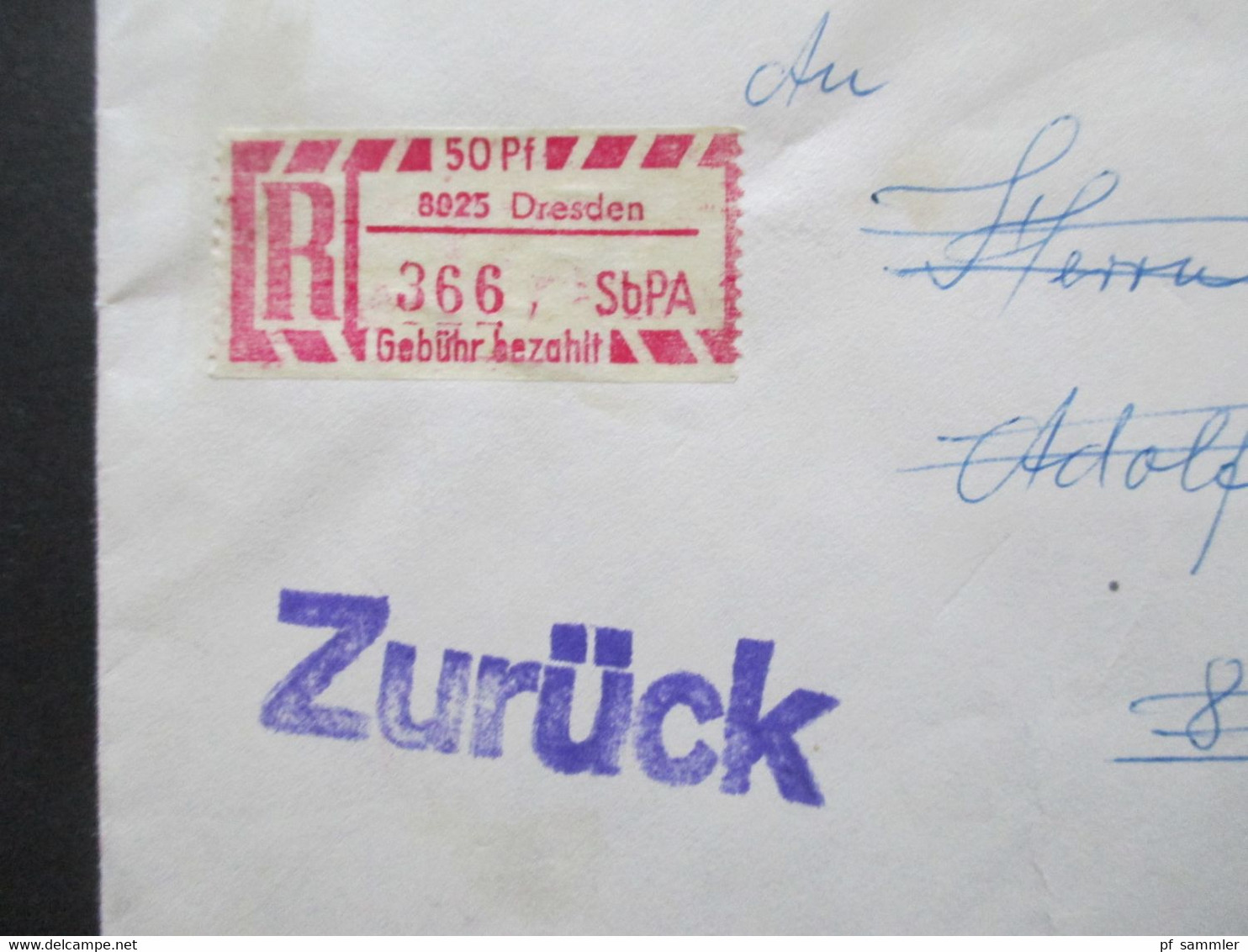 DDR 1970er Jahre Insgesamt 28 Belege Wertbriefe / Einschreiben! Schöne Frankaturen / Auch Einheiten! Stöberposten! - Cartas & Documentos