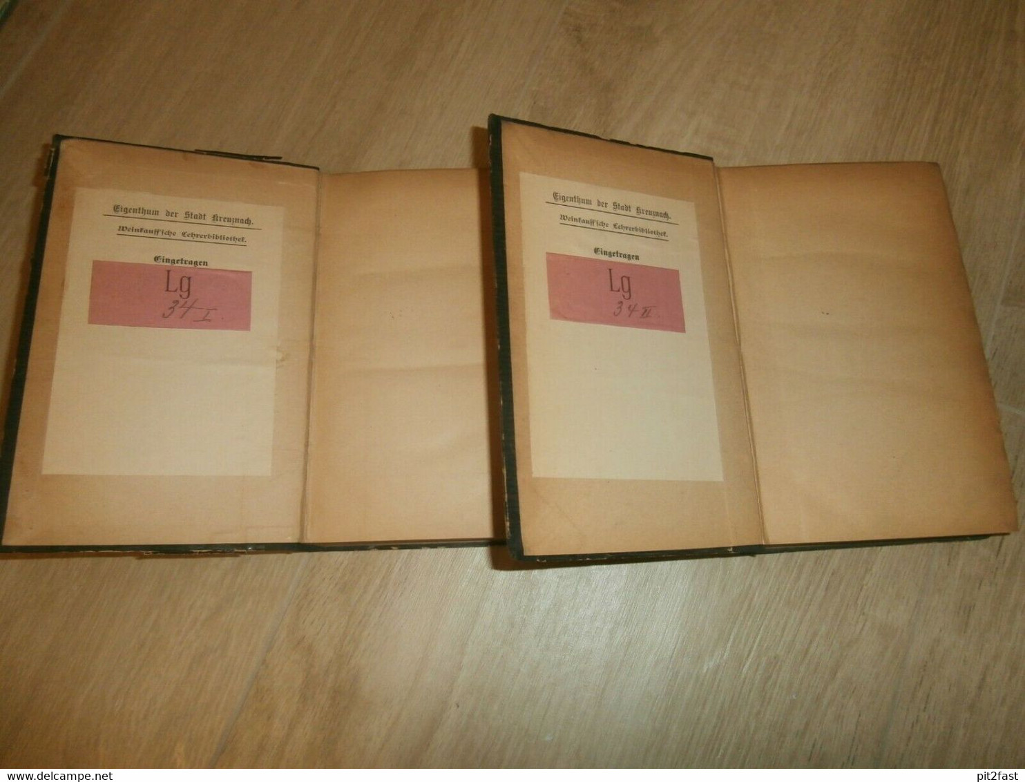 Goethe , 1841, Franz Weinkauff Sammlung , Mit Autograph , 2 Bände , Kreuznach !! - Libros Autografiados