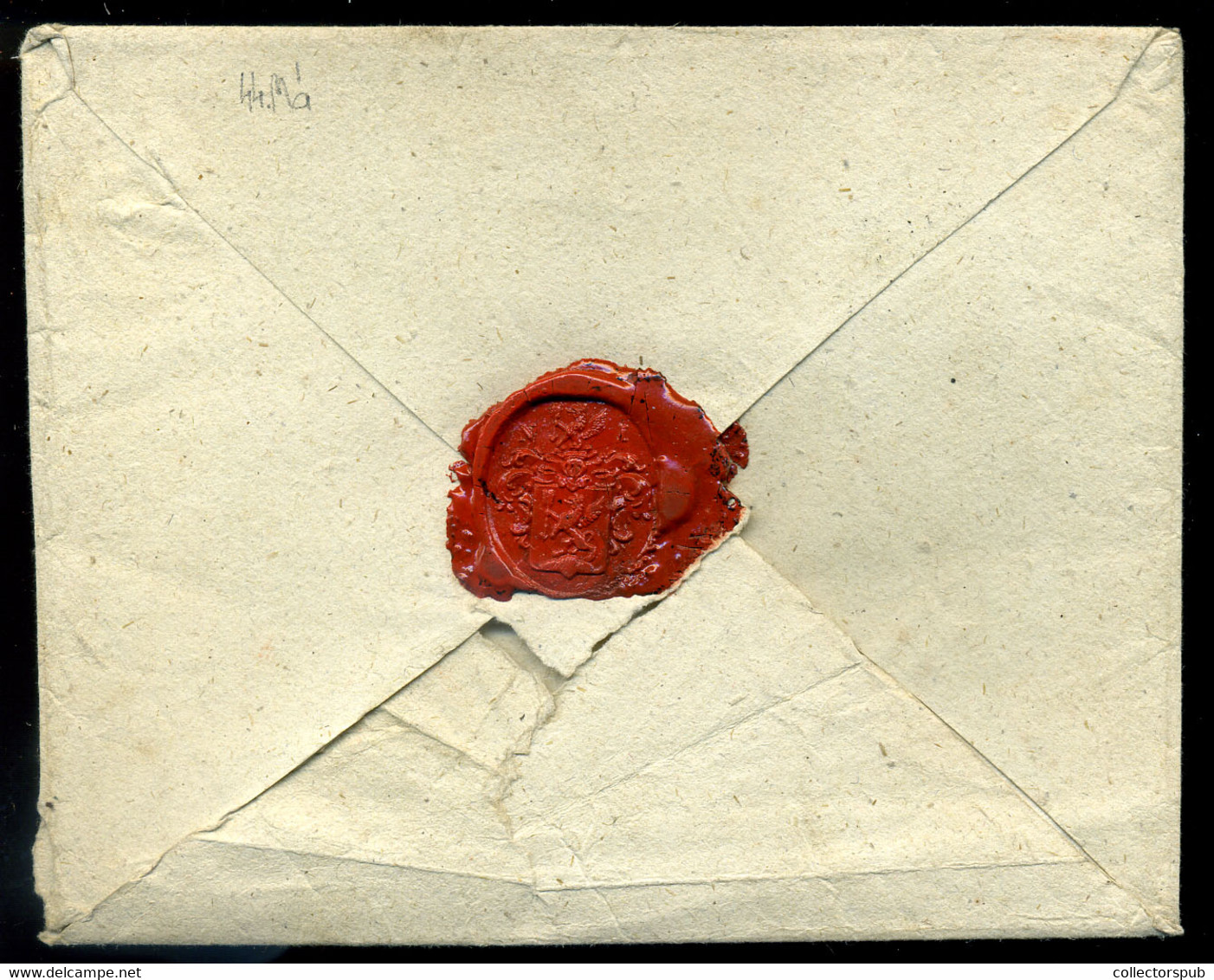 VÁC  Dekoratív portós levél "WAITZEN" Eperjesre küldve  /  decorative unpaid letter to Eperjes