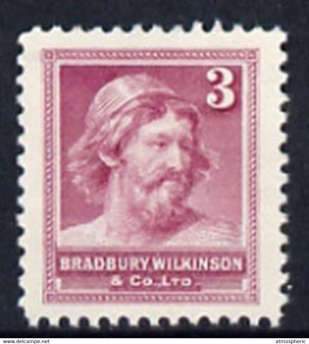 Bradbury Wilkinson 'Ancient Briton' Unmounted Mint Dummy Stamp In Magenta - Cinderellas