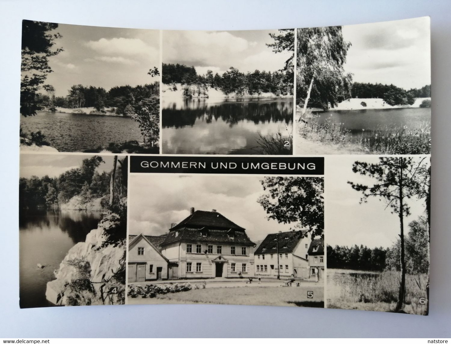 1970..GERMANY..VINTAGE POSTCARD..GOMMERN UND UMGEBUNG - Gommern