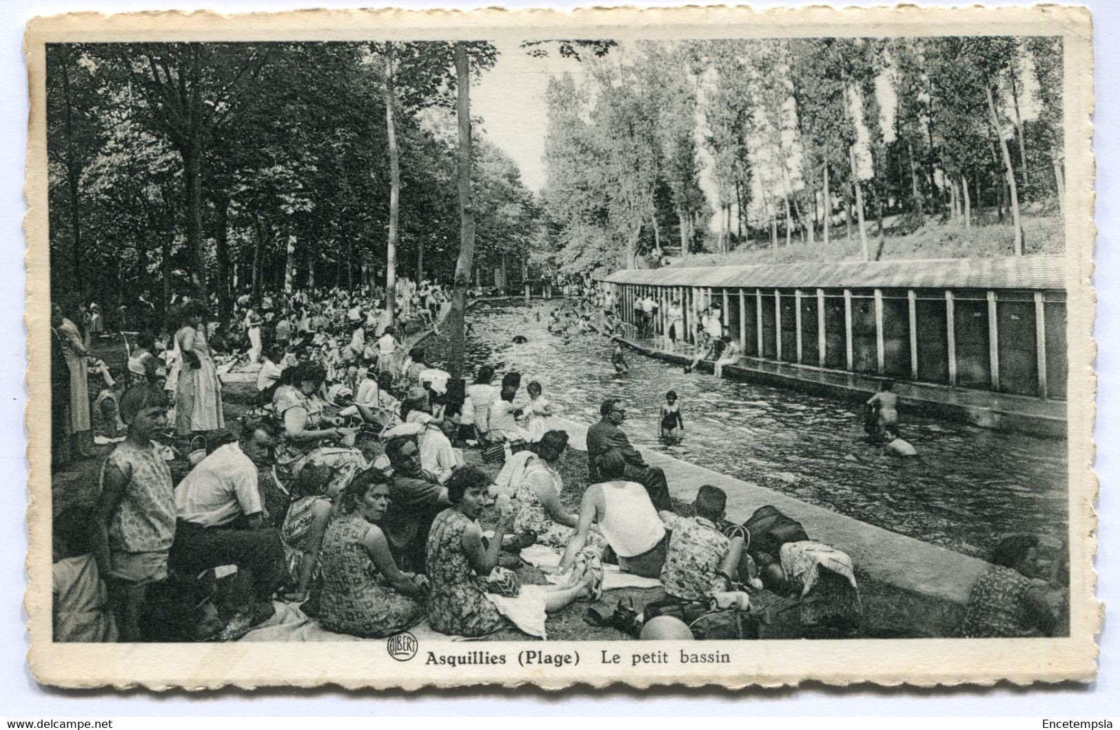 CPA - Carte Postale - Belgique - Asquillies (Plage) - Le Petit Bassin (DG15473) - Quévy