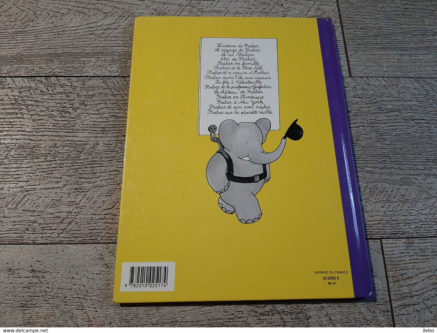 Le Roi Babar  Laurent Brunhoff Hachette 1985  Enfantina - Hachette