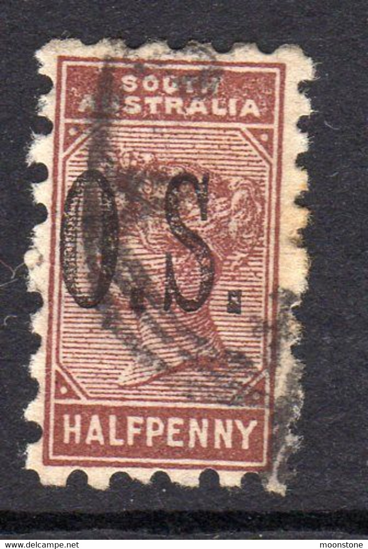 Australia South Australia 1891-9 Small Size Official, Optd. OS ½d Brown, Used, SG O63 - Usati