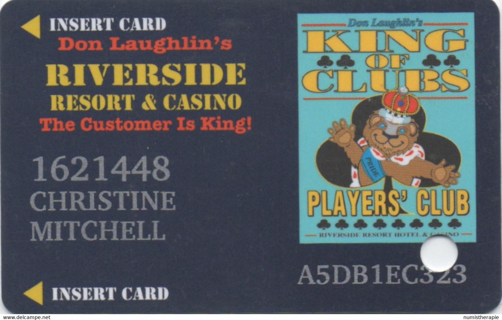 Riverside Resort & Casino : Laughlin NV - Carte Di Casinò