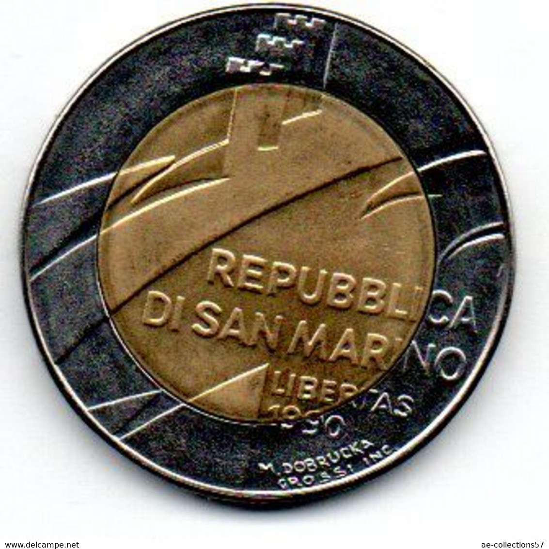 San Marin - 500 Lires 1990 R -  SUP - San Marino