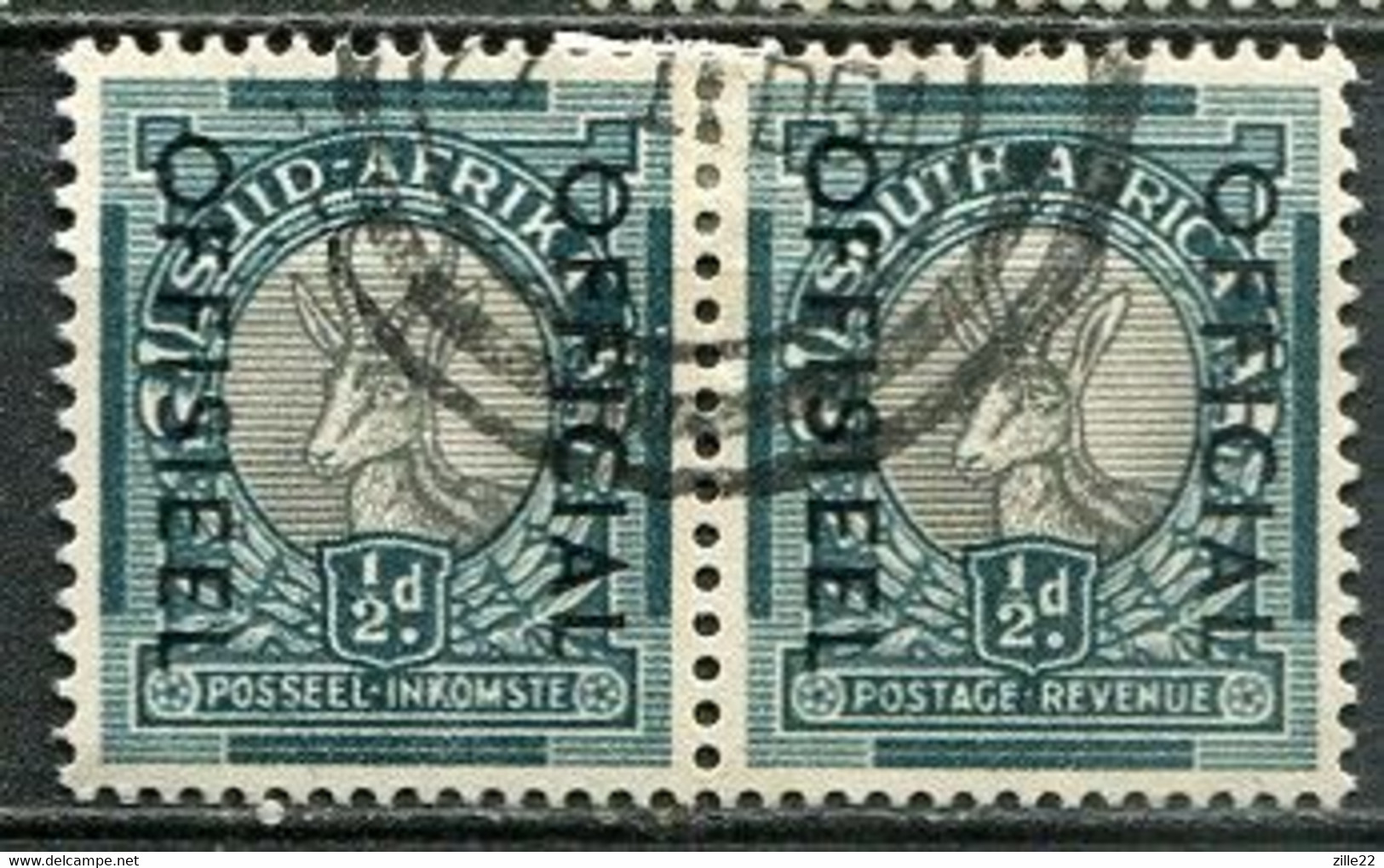 Union Of South Africa Official, Südafrika Dienst Mi# 74-5 Gestempelt/used - Service