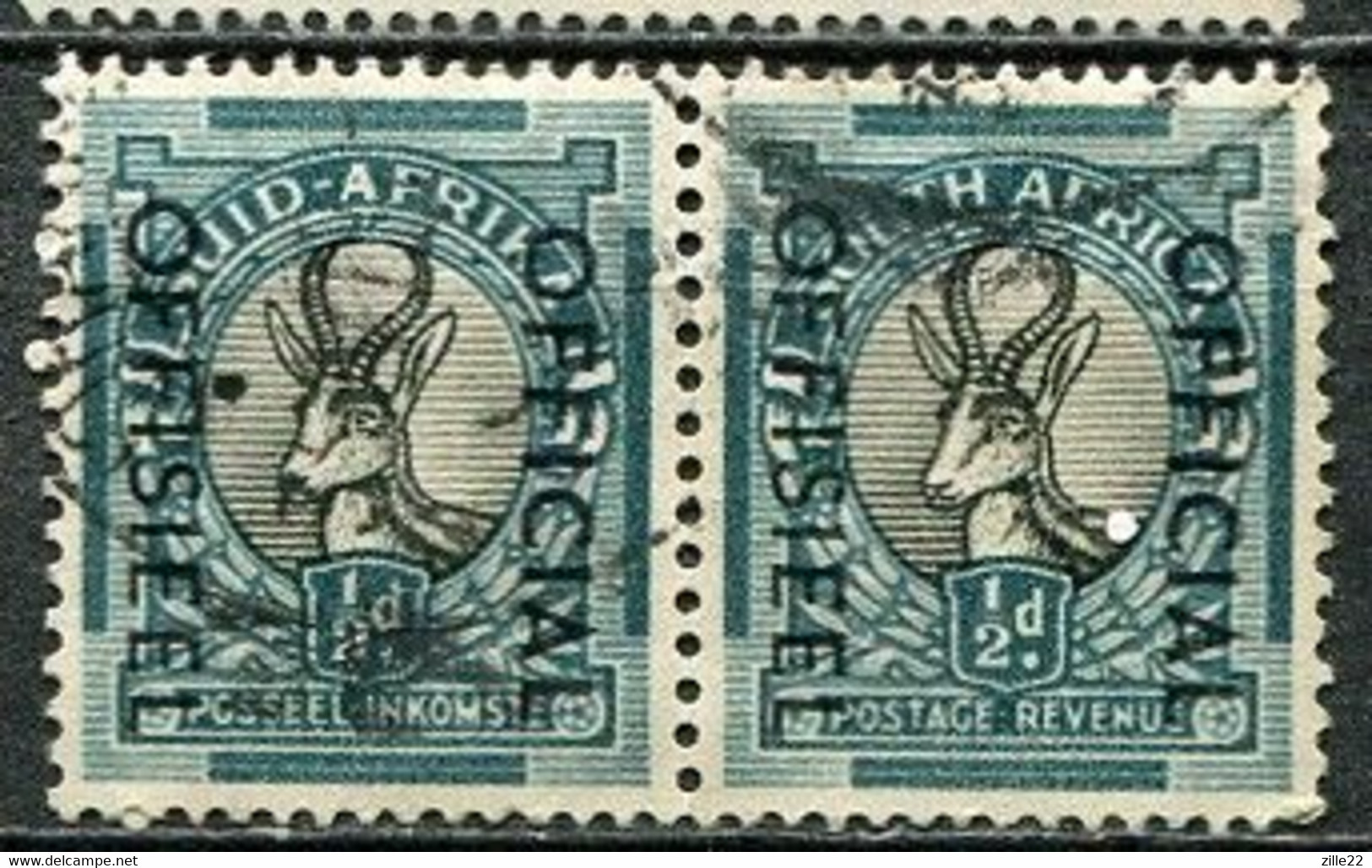 Union Of South Africa Official, Südafrika Dienst Mi# 74-5 Gestempelt/used - Service