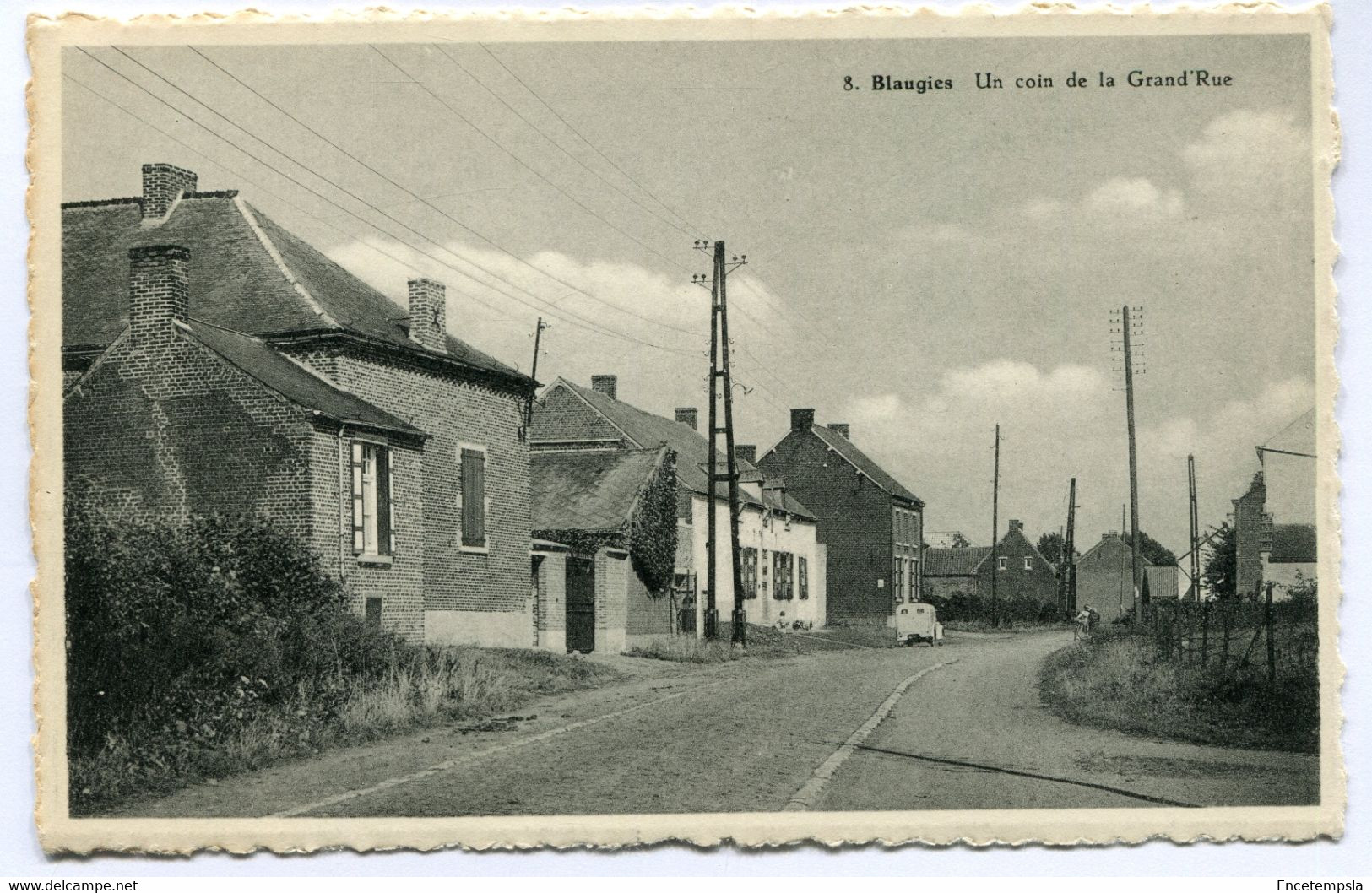 CPA - Carte Postale - Belgique - Blaugies - Un Coin De La Grand Rue  (DG15494) - Dour