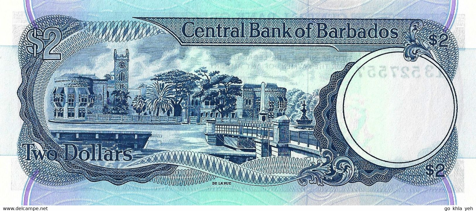BARBADES 1993 2 Dollar - P.42 Neuf UNC - Barbades