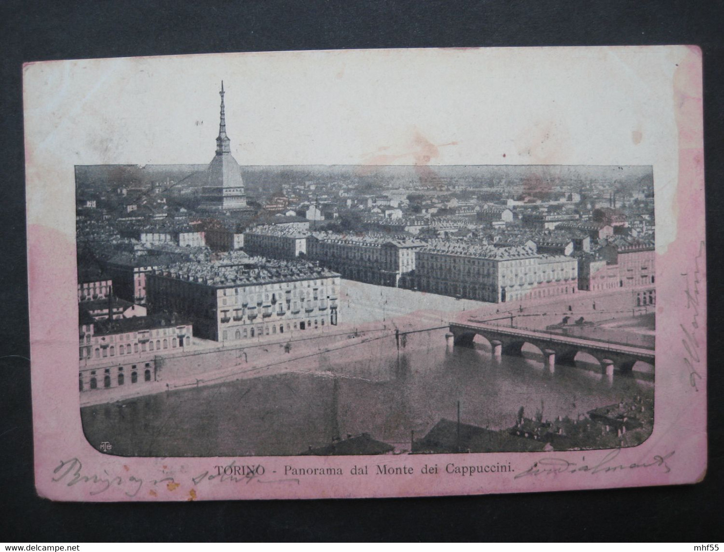 Italien  Torino, 1902, Panorama Dal Monte Dei Cappuccini - Palazzo Reale