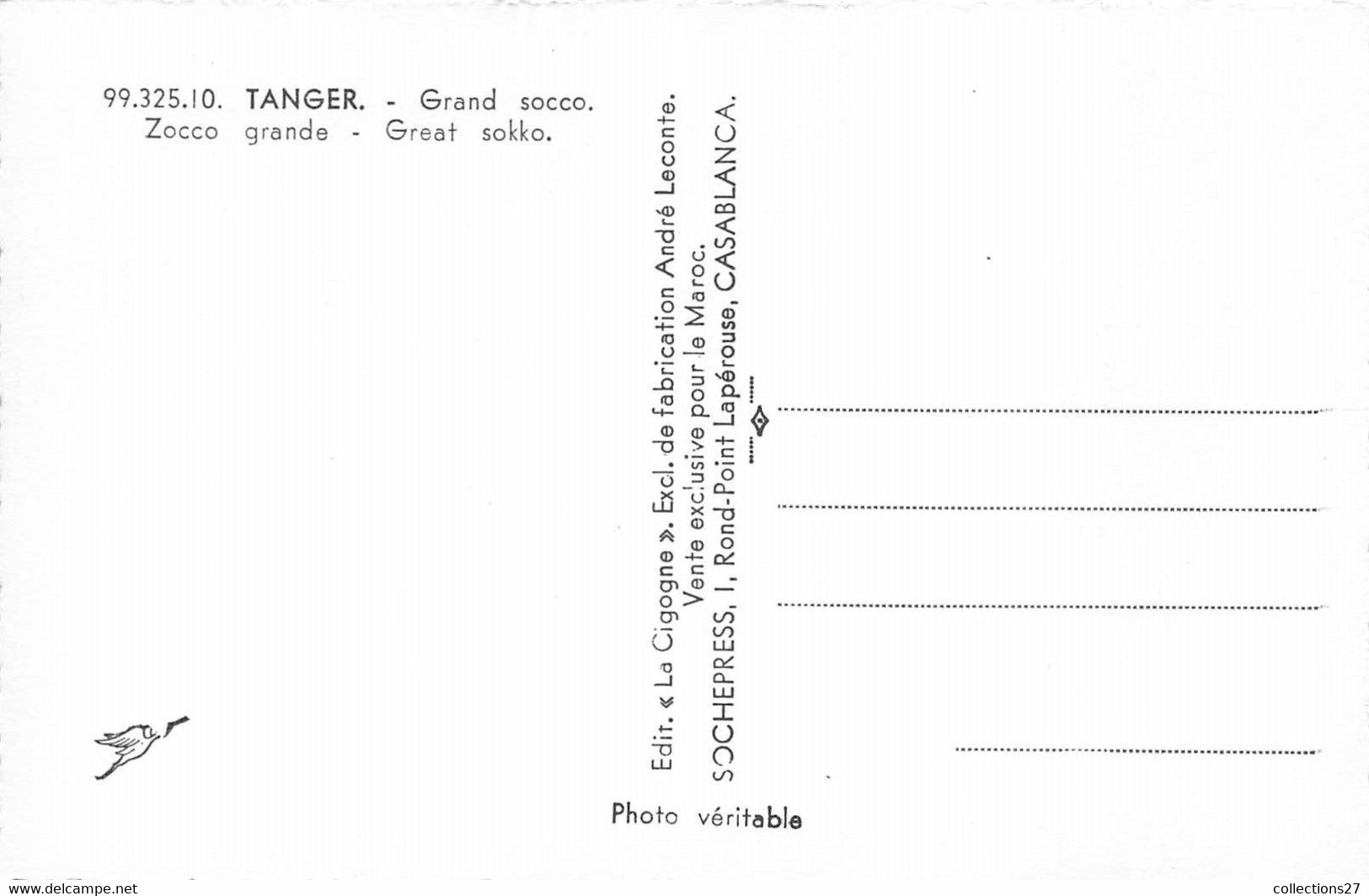 TANGER- GRAND SOCCO - ZOCCO GRANDE - Tanger