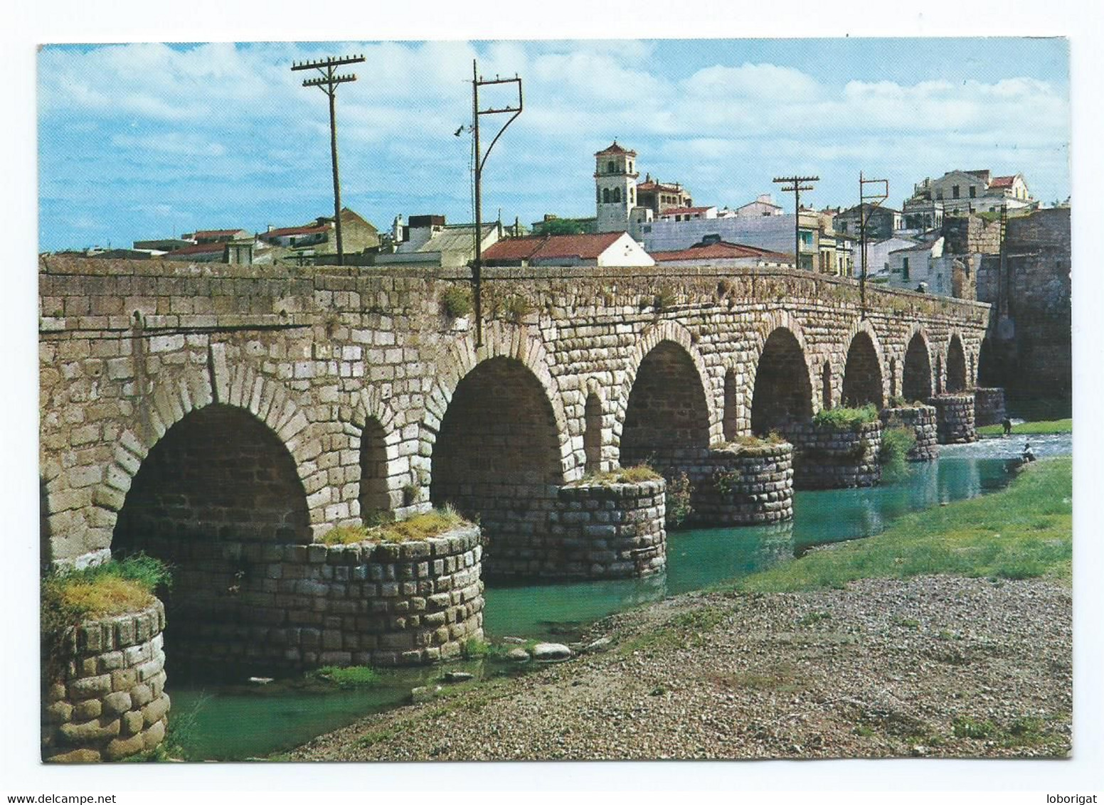 PUENTE ROMANO SOBRE EL GUADIANA / ROMAN BRIDGE OVER RIVER GUADIANA.- MERIDA.- ( ESPAÑA ) - Mérida