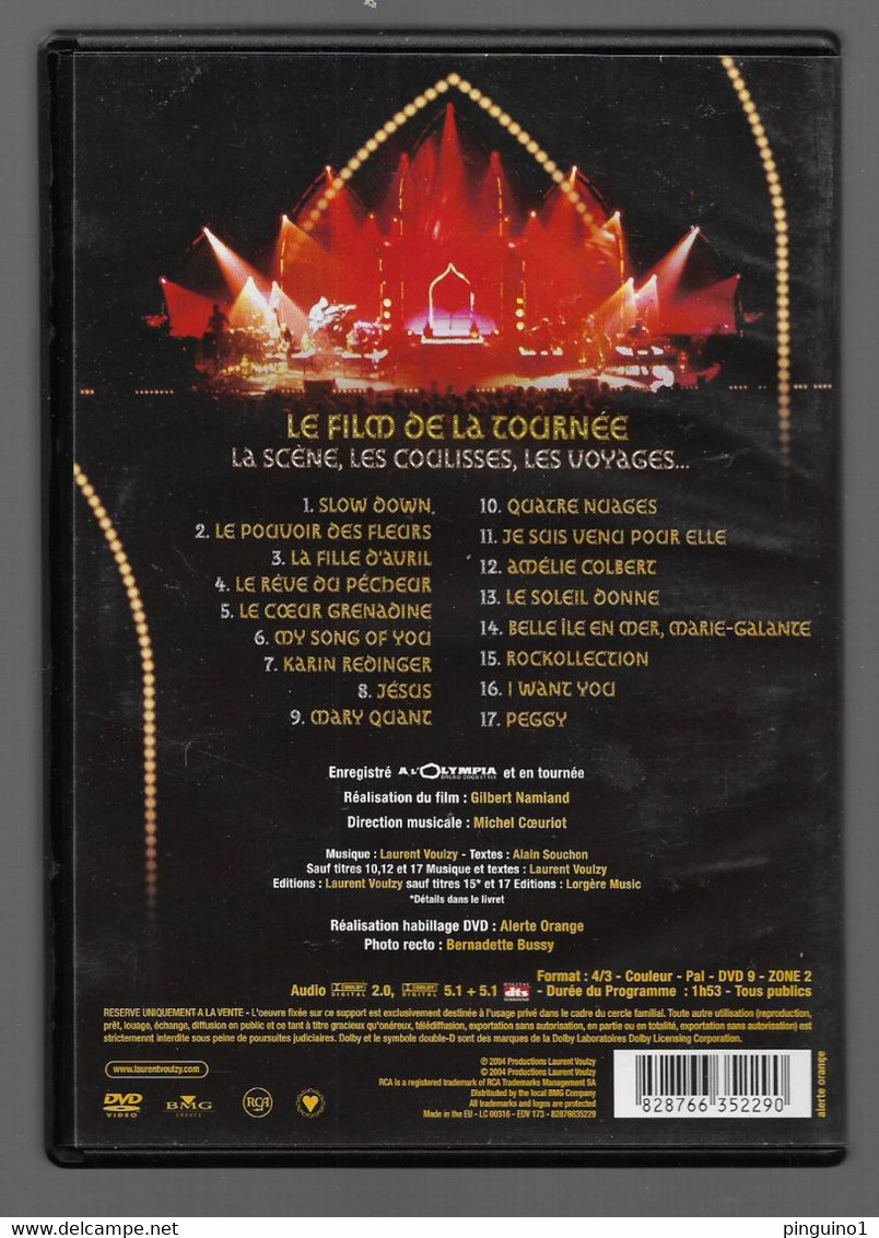 Laurent Voulzy Le Gothique Flamboyant - DVD Musicales