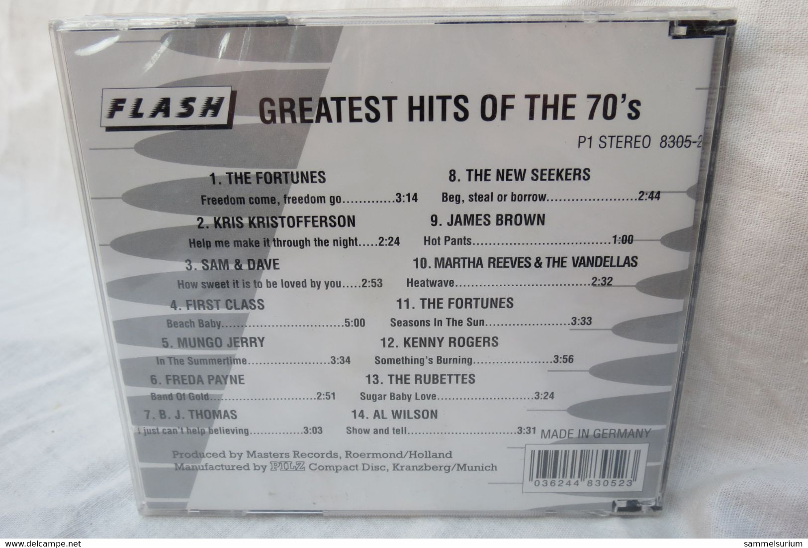 CD "Greatest Hits 70's" Diverse Interpreten - Hit-Compilations