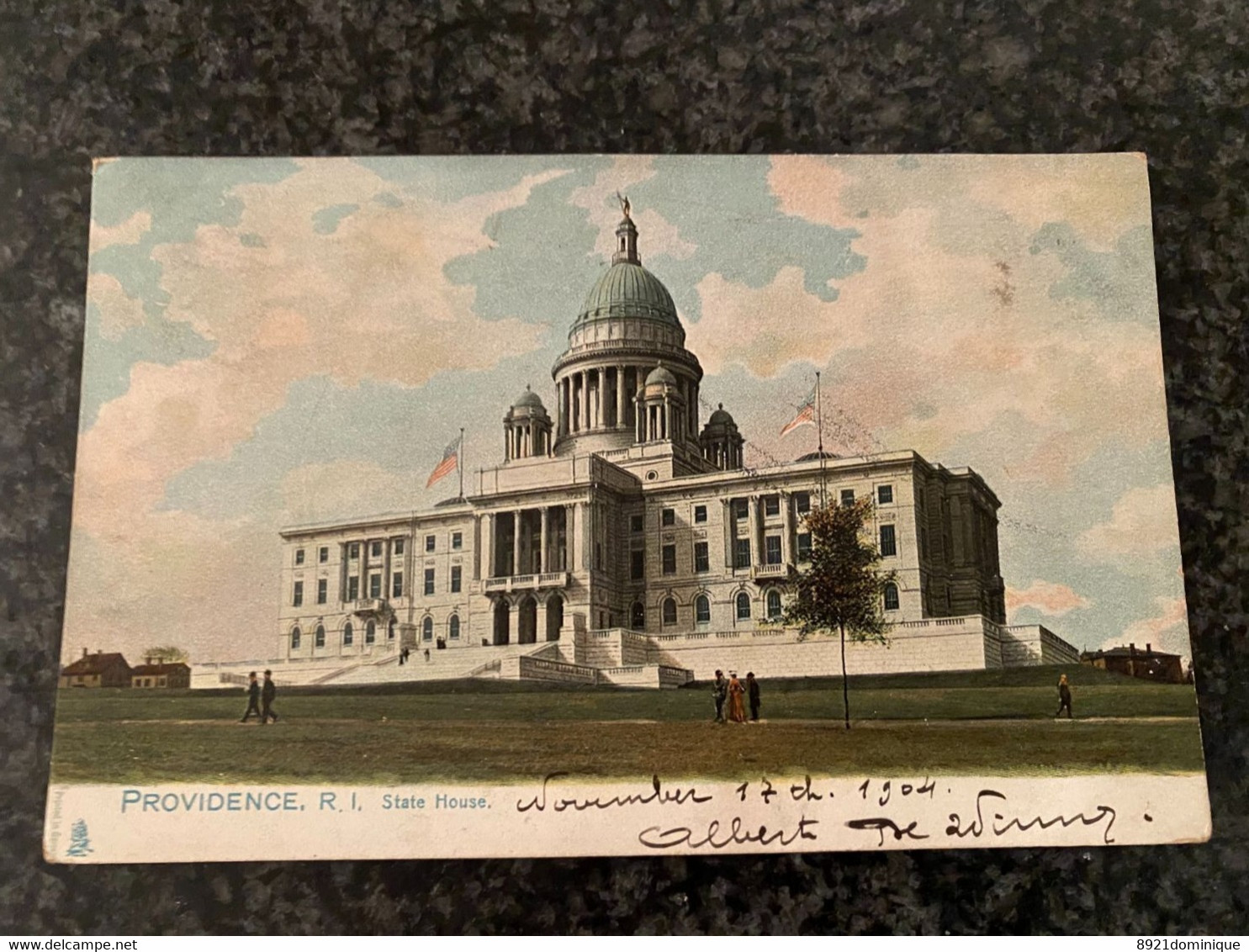 Rhode Island Providence State House - Used With Stamp 1904 - Providence