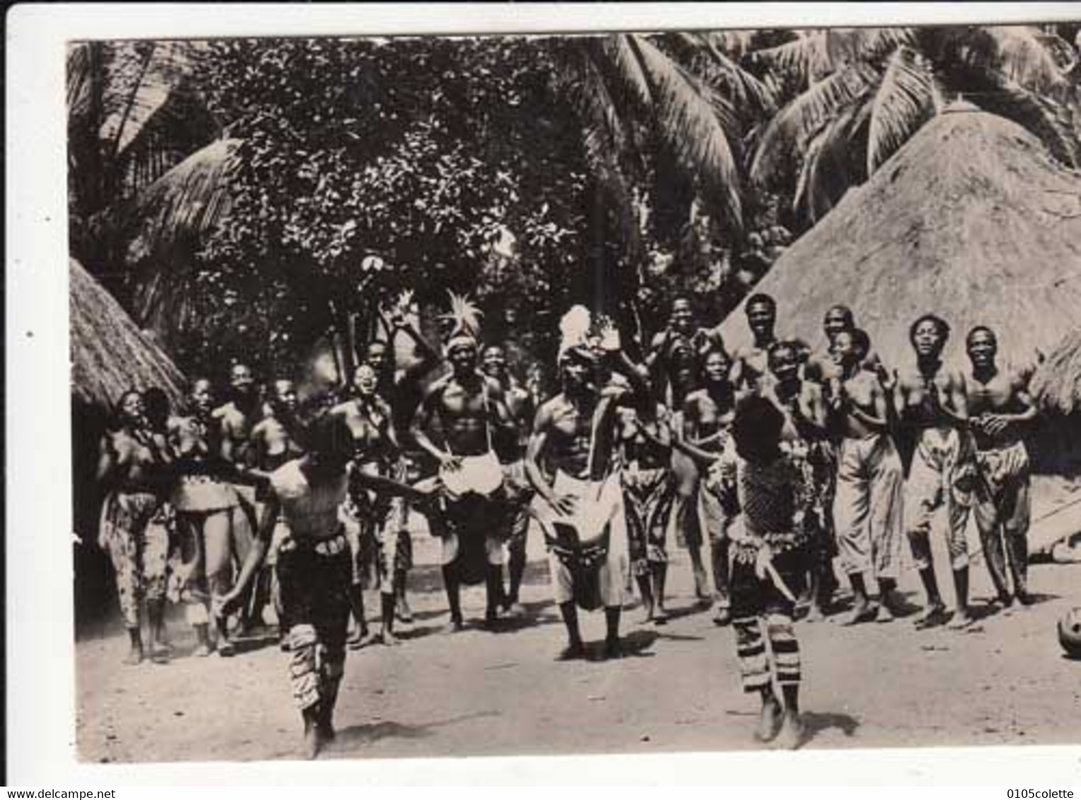 Carte Guinée - Danse Rituelle En Forêt   : Achat Immédiat - ( Cd041 ) - Guinée