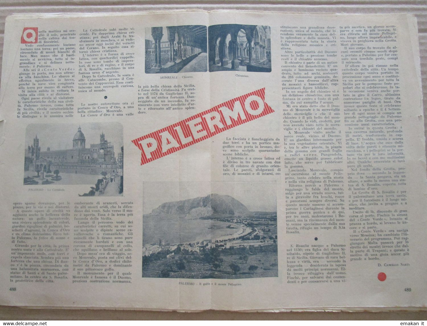 # LO SCOLARO N 31 / 1939 CORRIERE DEI PICCOLI STUDENTI / PALERMO - Premières éditions