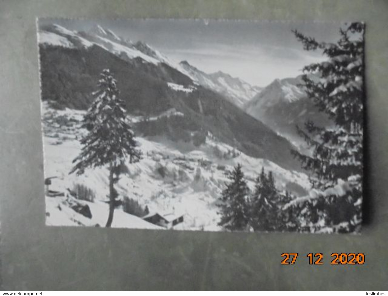 Verbier Village. Vu De Pathiers. Val De Bagnes. Dany PM 1965 - Bagnes