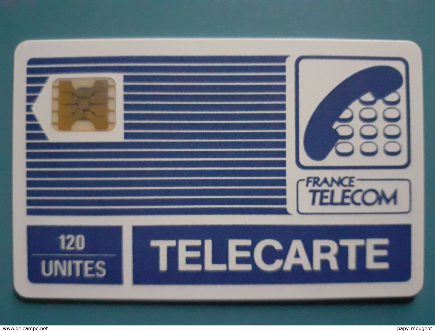 Py19 SC4ob 120 Unités Logo France Telecom N°6002 Impact Mal Gravé En Bas à Droite - Gestreift (Pyjama)