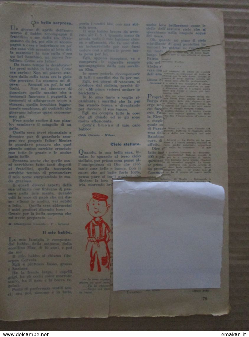 # LO SCOLARO N 6 / 1940 CORRIERE DEI PICCOLI STUDENTI - First Editions