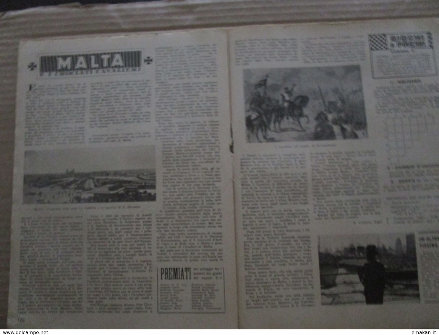 # LO SCOLARO N 9 / 1940 CORRIERE DEI PICCOLI STUDENTI / ARTICOLO MALTA E I CROCIATI CAVALIERI - Premières éditions