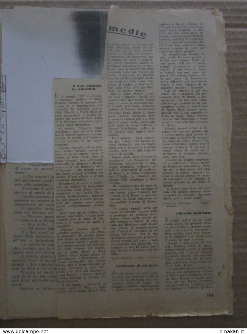 # LO SCOLARO N 14 / 1940 CORRIERE DEI PICCOLI STUDENTI - Erstauflagen