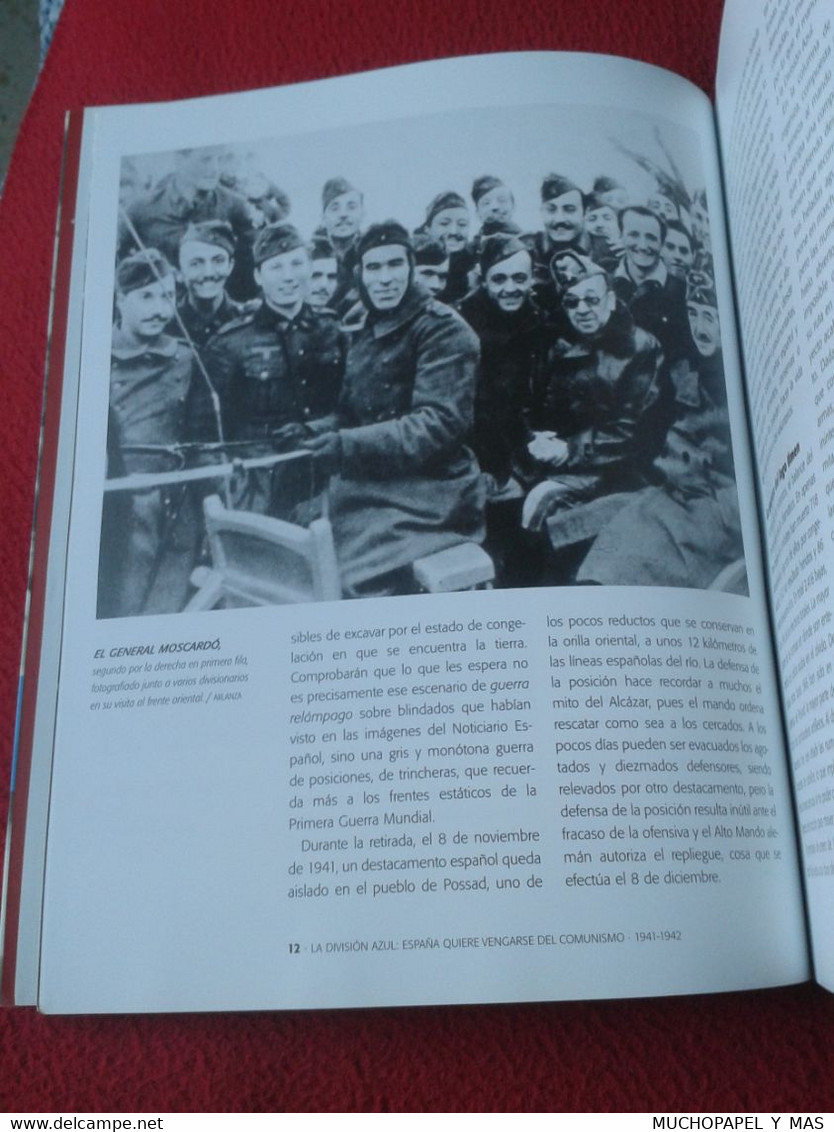 LIBRO FASCÍCULO 2 BIBLIOTECA EL MUNDO FRANQUISMO AÑO A AÑO LA DIVISIÓN AZUL 1941-1942 VER.....GUERRA WAR SPAIN ESPAÑA...