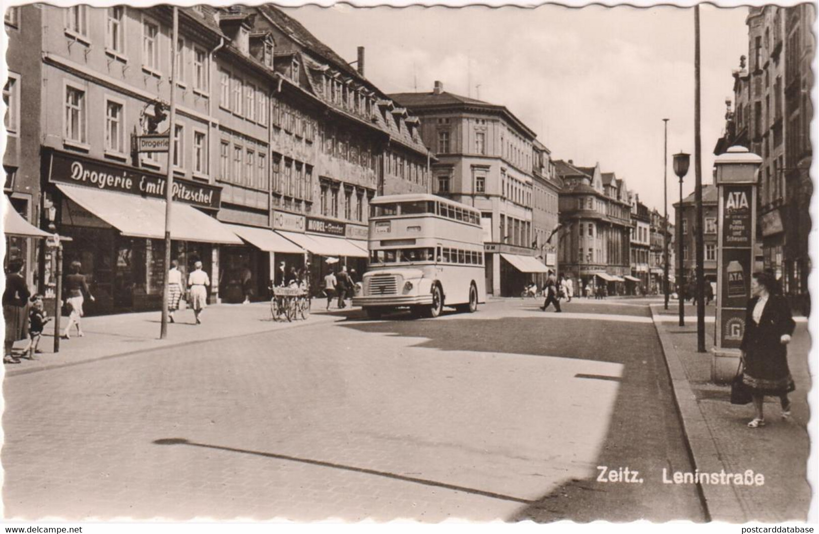 Zeitz - Leninstrasse - & Bus - Zeitz