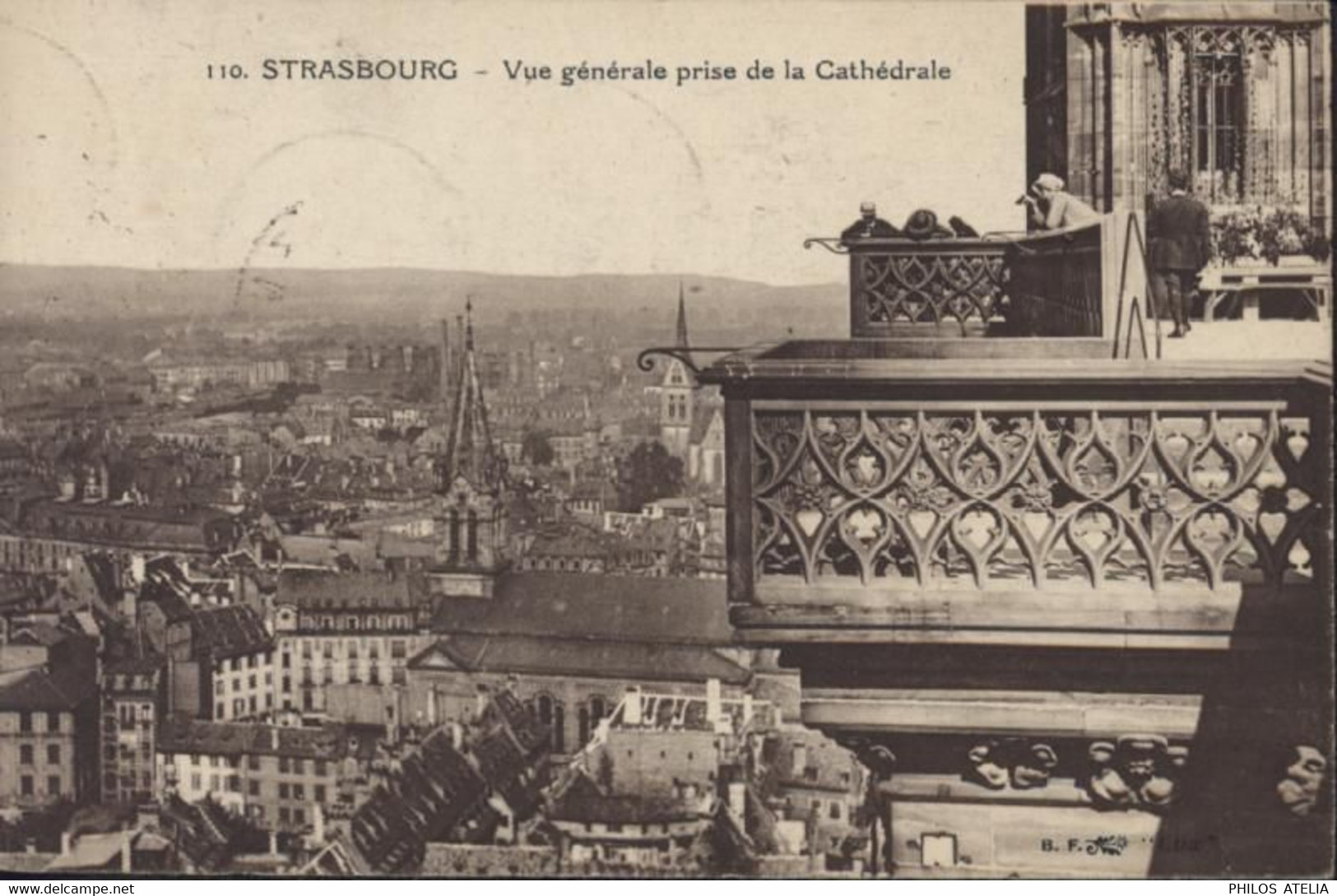 Vignette Expo Internationale Centenaire Pasteur Strasbourg 1923 YT Pasteur 170 CP/CAD Strasbourg 23 7 23 Carte Maximum - ...-1929