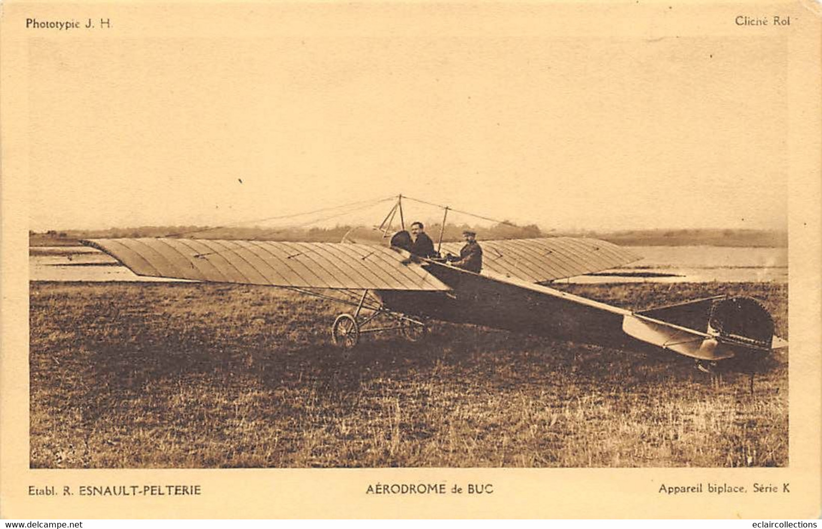 Buc         78          Aérodrome   Aviation Esnault-Pelterie           (voir Scan) - Buc