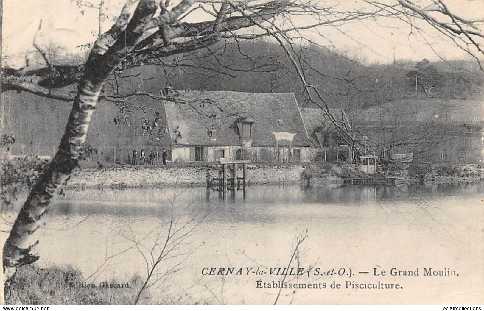 Cernay-la-Ville        78          Le Grand Moulin. Etablissements De Pisciculture      (voir Scan) - Cernay-la-Ville