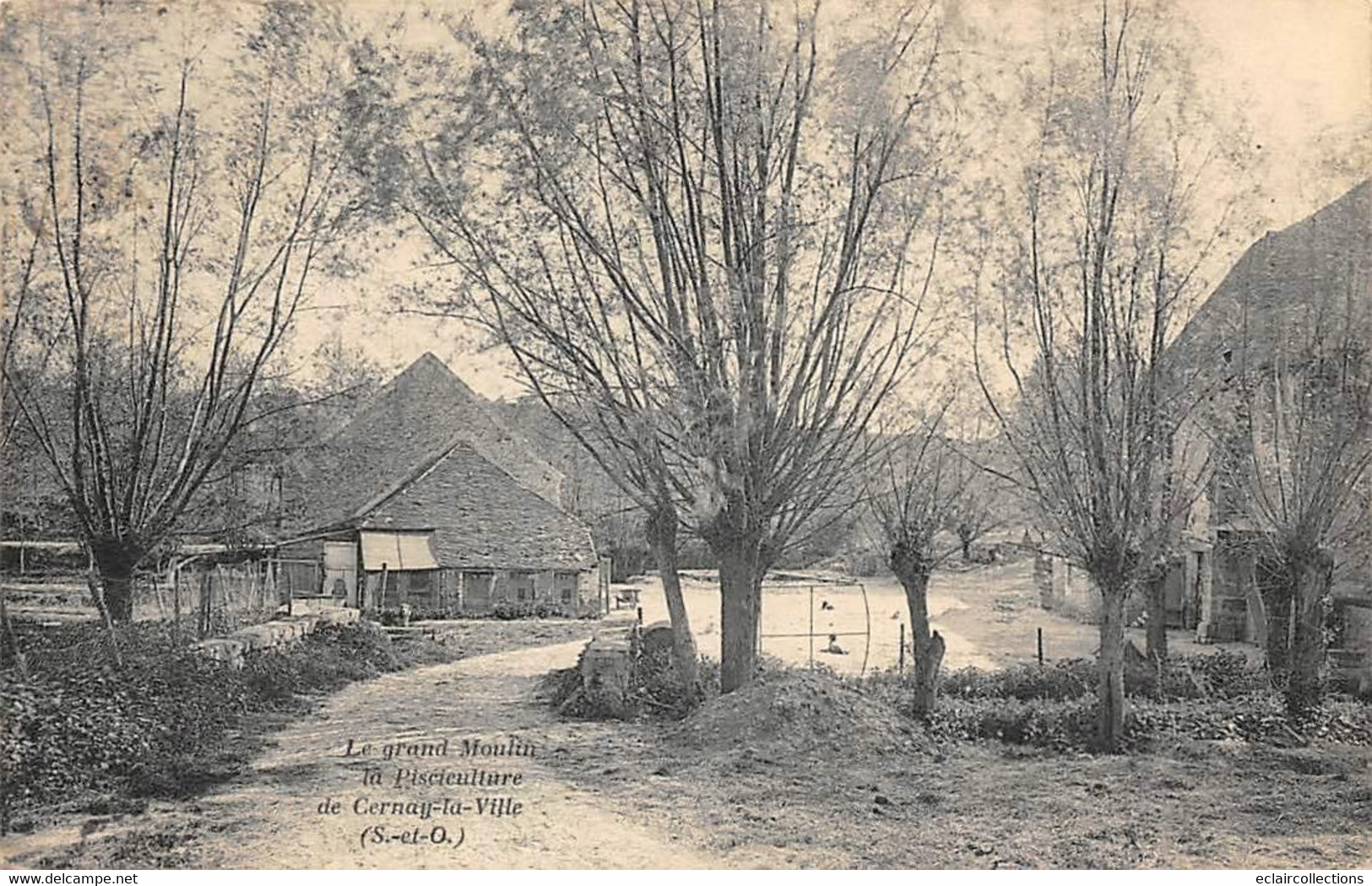 Cernay-la-Ville        78          Le Grand Moulin. Etablissements De Pisciculture.    -  2  -       (voir Scan) - Cernay-la-Ville