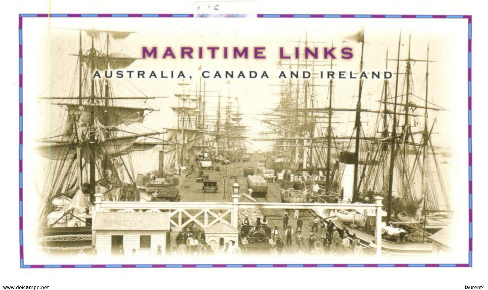 (CC 24) Australia Maritime Link - Presentation Pack - Polly Woodside & Marcopolo (2 Mint M/s) - Altri & Non Classificati
