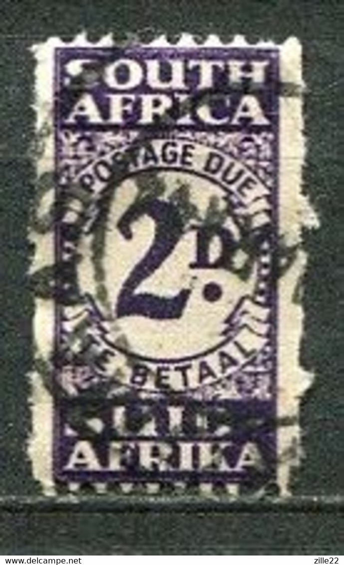 Union Of South Africa Postage Due, Südafrika Portomarken Mi# 32a Gestempelt/used - Timbres-taxe