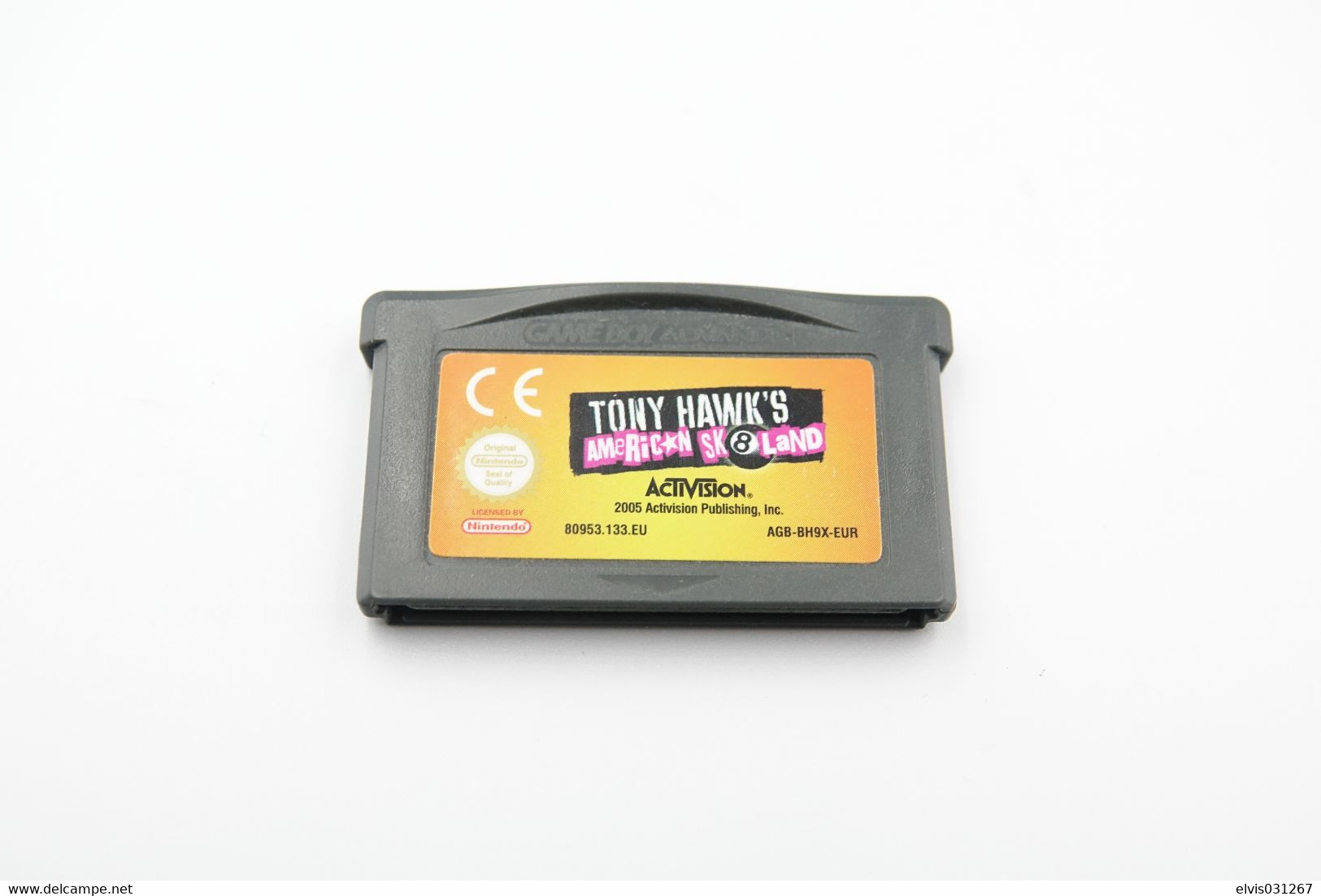 NINTENDO GAMEBOY ADVANCE: TONY HAWK 'S AMERICAN SK8LAND WITH BOX - ACTIVISION - 2005 - Game Boy Advance